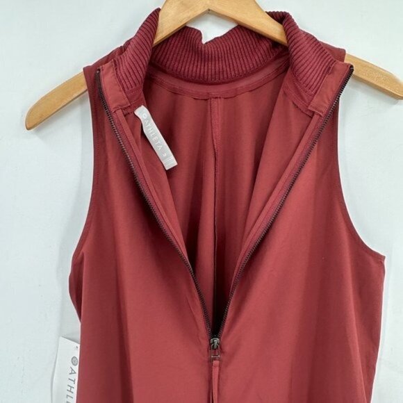 Athleta Initiative Clay Quick Drying Wrinkle Resistant Sleeveless Medium Dress - Picture 7 of 11